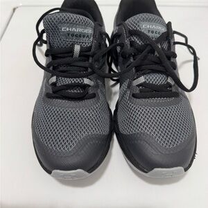 Under Armour Charged Toccoa Black and Gray Sneakers